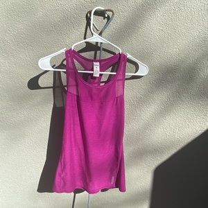 Size small, pink Reebok womens workout tank